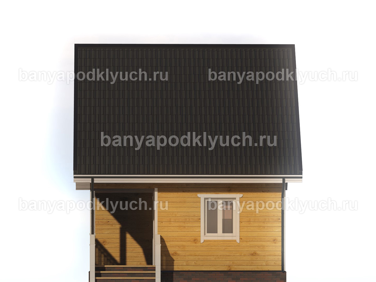 Баня из бруса 6x6 м Баня из бруса 6x6 м