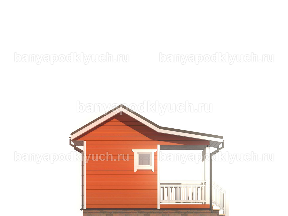 Каркасная баня 6x5 м Каркасная баня 6x5 м